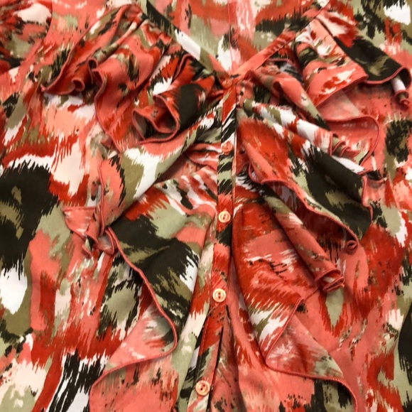 Cato Asymmetrical Ruffle Top - Picture 5 of 5